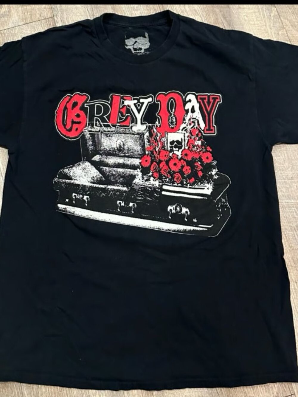 $uicideboy Grey Day 2022 Tour T Shirt Size LG59 Casket Graphic Tee